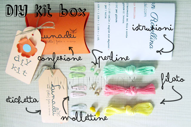 DIY_Kit_Box_Coppia_Mollettine_Rosellina e Perline