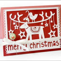 Die "Merry Christmas" by Debi Potter