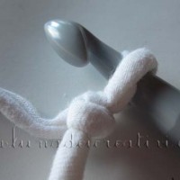 armatevi di uncinetto e passatelo nel cappio!